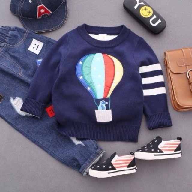 Áo len cho bé trai