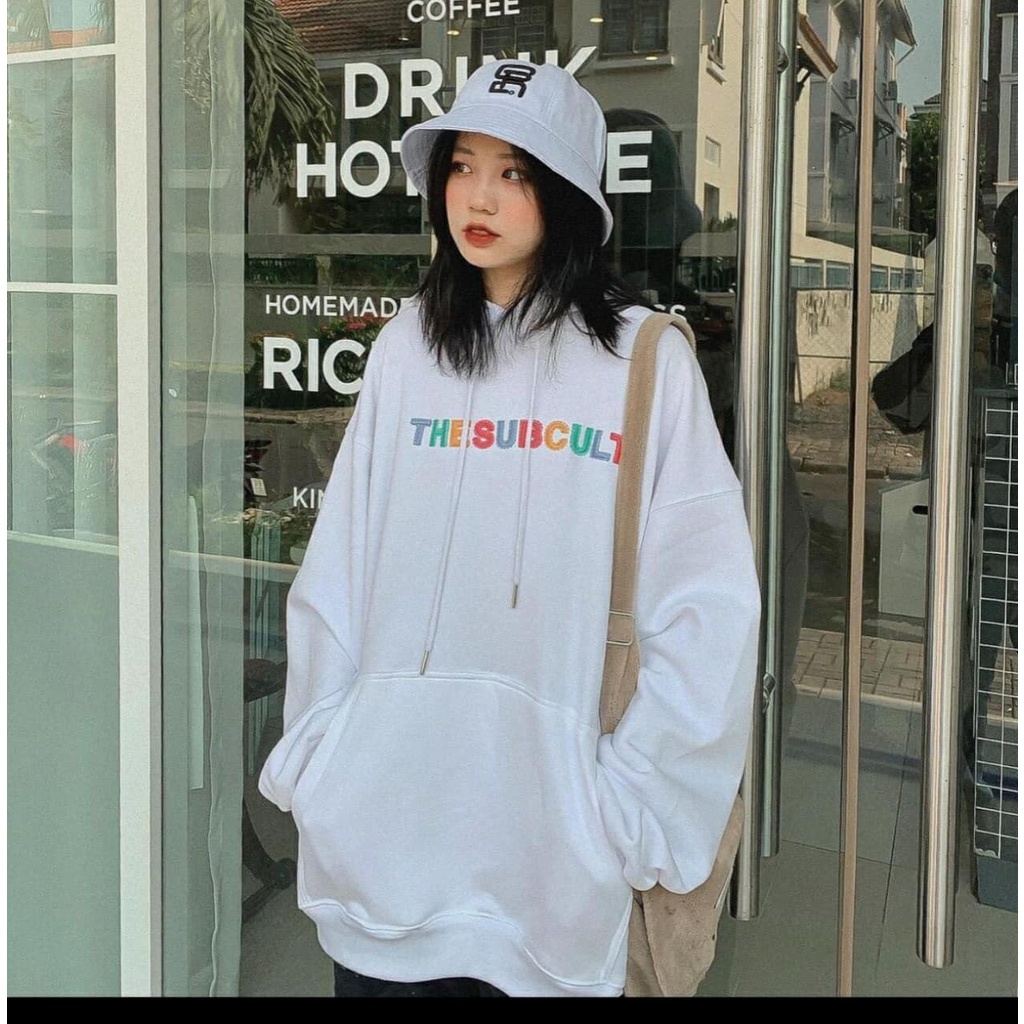 Hoodie Nỉ Chữ Ngực Thesub Form Rộng Siêu Xinh Samsam4896 | BigBuy360 - bigbuy360.vn