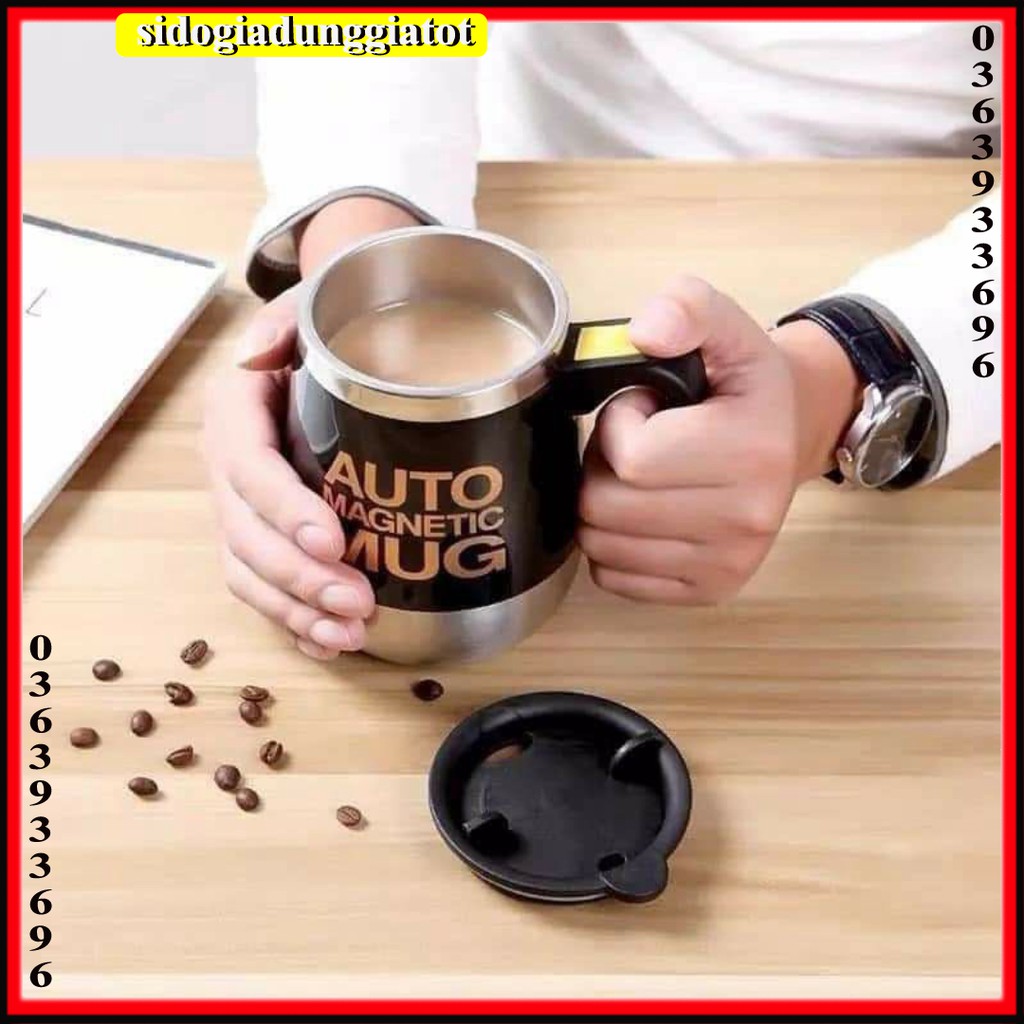 Cốc pha cafe tự động khuấy ( Hàng loại 1) - SĐGDGT