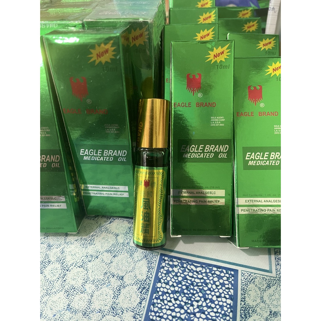 DẦU GIÓ XANH EAGLE BRAND LĂN 10ML