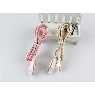Cáp sạc iPhone Lighning bọc dù cao cấp