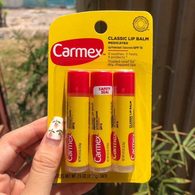 SON CARMEX DẠNG THỎI SPF 15