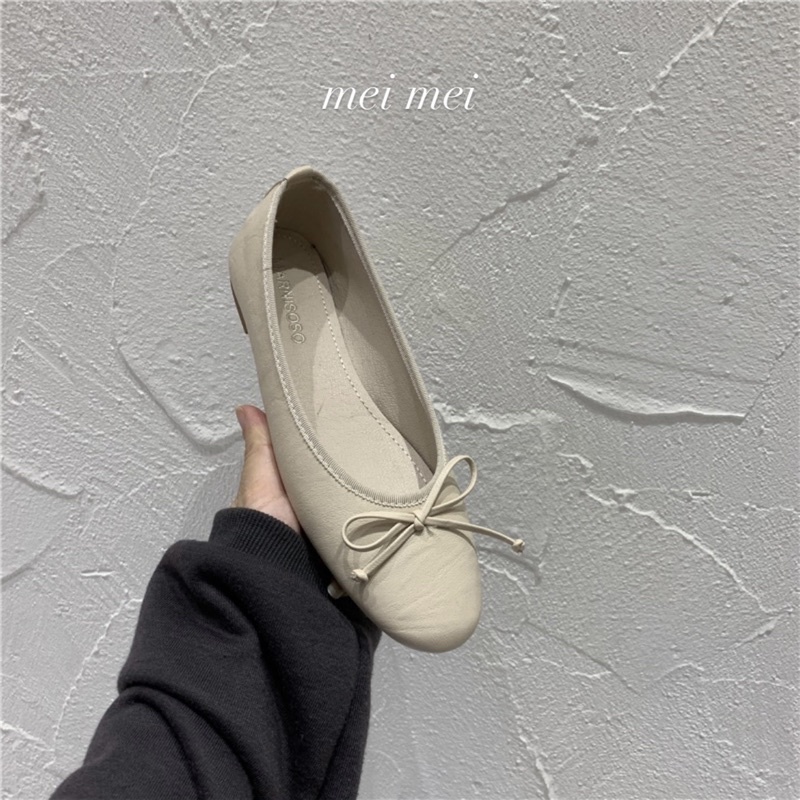 Marnisoso shoes design by Korea - Giày bệt da mềm