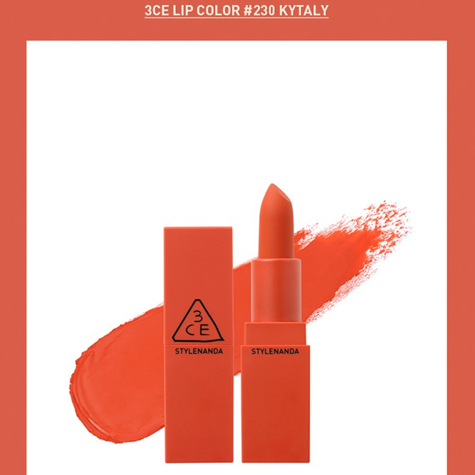 SON 3CE LIP COLOR [MATTE] - #229 - #230 - #231