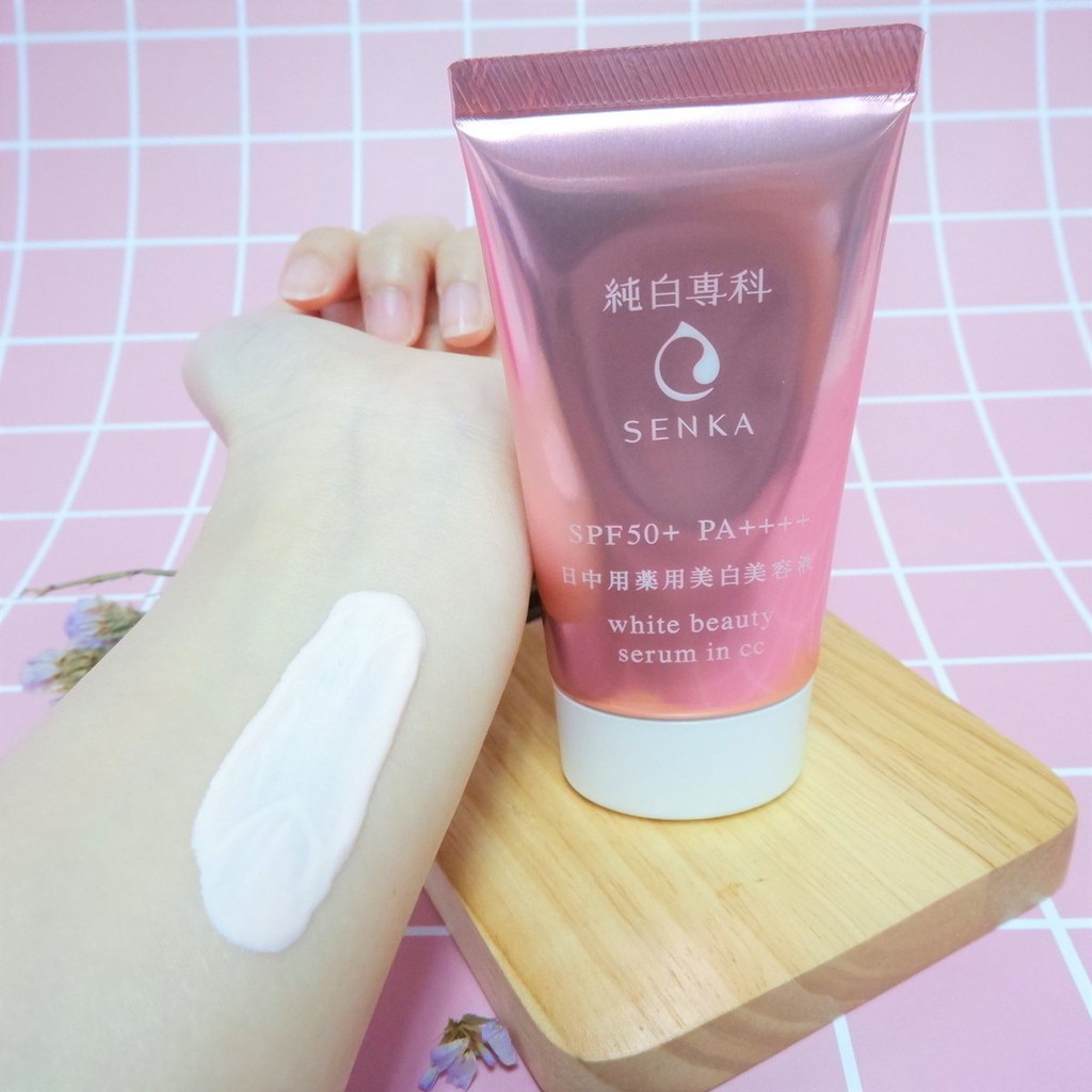 Serum chống nắng 3in1 Senka White Beauty CC 40g NPP Tido88