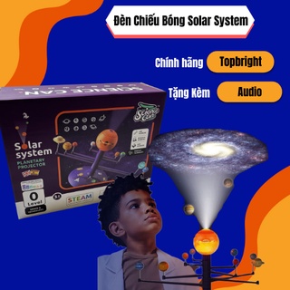 Bộ đồ chơi mô hình khoa học hệ mặt trời Science Can Solar System, chính hãng Top Bright, có Audio thuyết minh