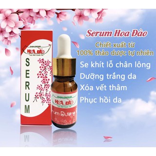 [ Chính Hãng] Combo kem mụn nắp đen vs serum Hoa Đào