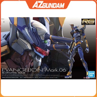 Mô Hình Lắp Ráp RG Evangelion Mark 06 EVA 06 Tỉ lệ 1/144 Bandai Nhật Đồ chơi Gundam Model Kit