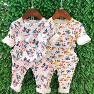 Combo 5 bộ Bozip thu đông cho bé