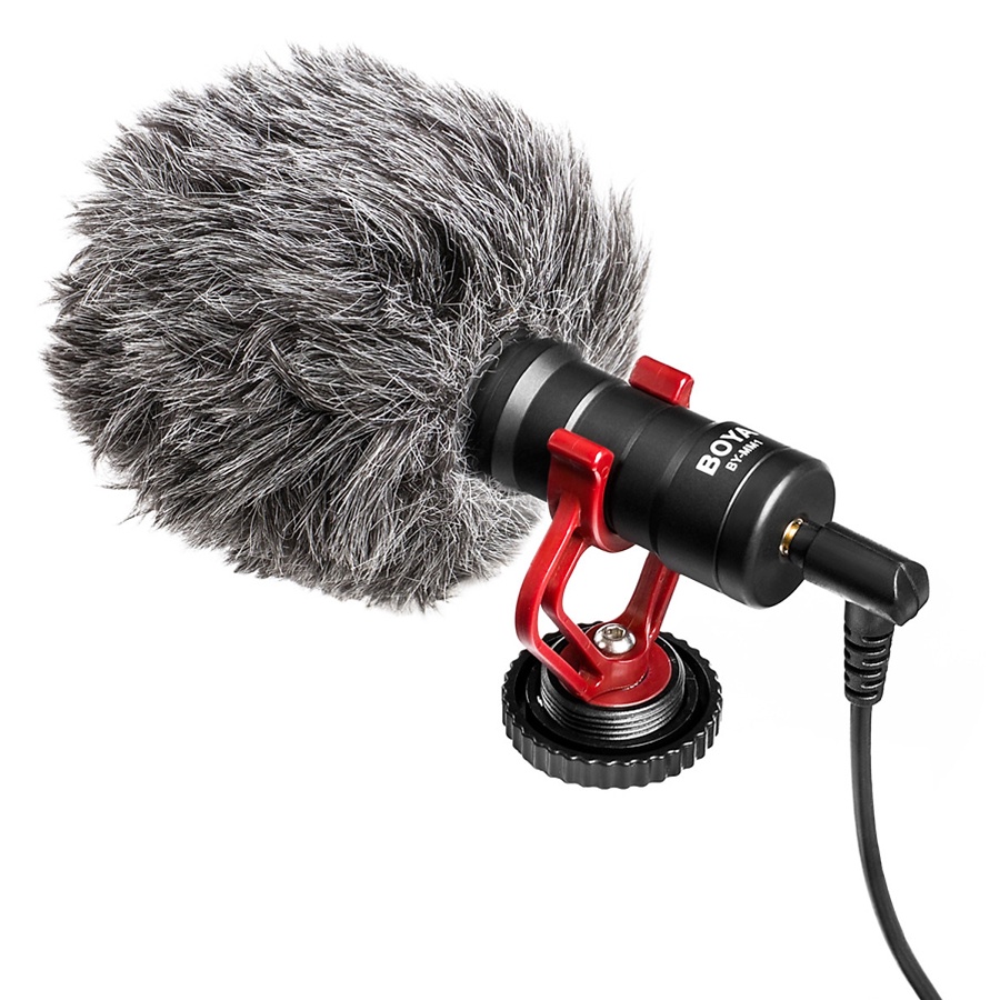 Mic thu âm BOYA BY-MM1 cho máy ảnh và điện thoại | Hàng Chính Hãng