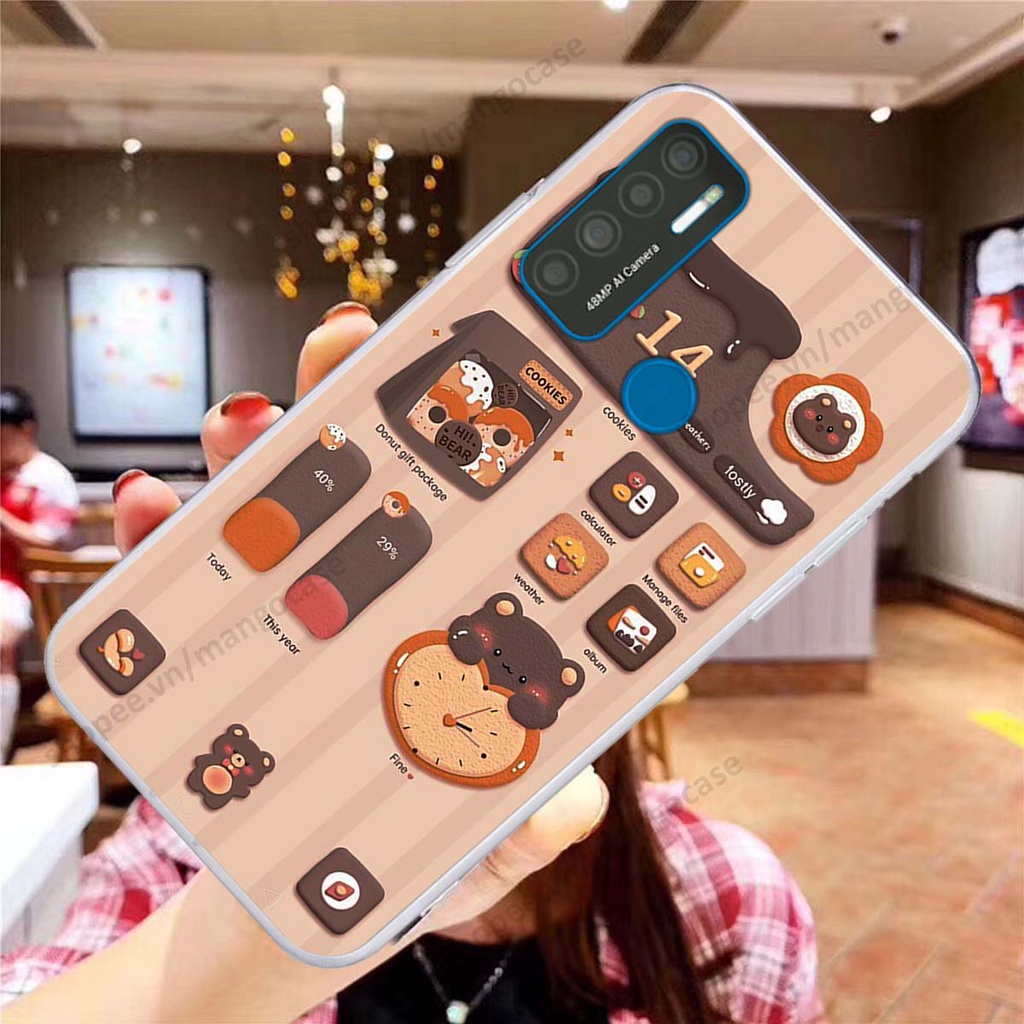 Ốp lưng Vsmart Star 5 / Joy 4 / Live 4 hình gấu, thỏ, đồng hồ cute dễ thương
