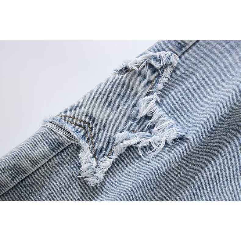 Quần Jean Dài Ống Rộng Thiết Kế Đơn Giản Thời Trang Nhật Hàn Trẻ Trung Cho Nam