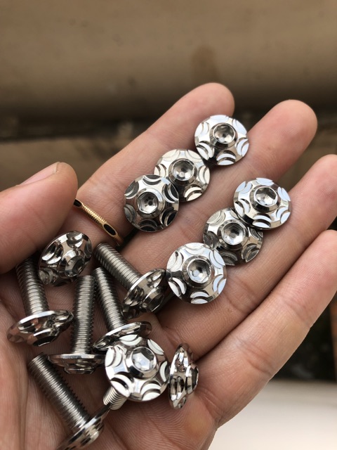 Ốc inox Thái 6li15  - 6li2