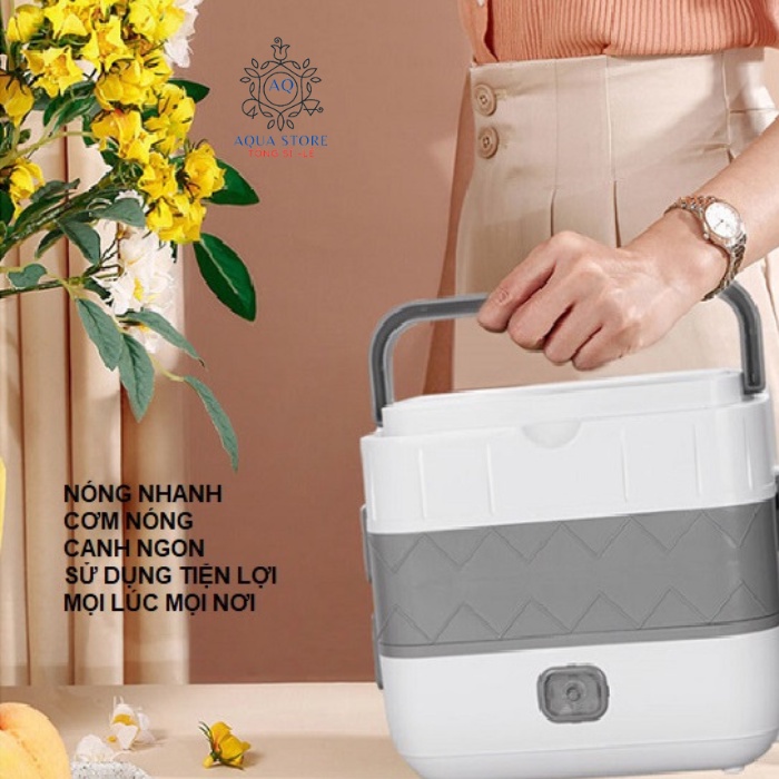 HỘP CƠM VĂN PHÒNG ,BỆNH VIỆN ,NẤU -HẤP-HÂM NÓNG THỨC ĂN 4 TÔ INOX CAO CẤP ,QUÀ TẶNG Ý NGHĨA