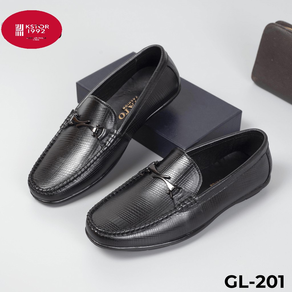 Giày lười nam da bò cao cấp - Kstore GL 201