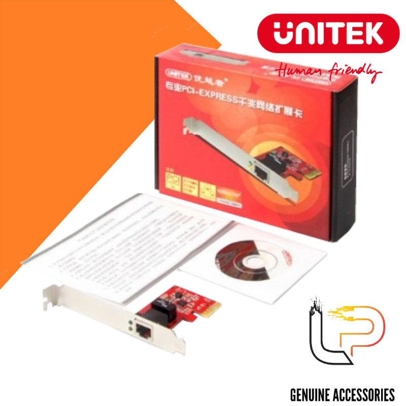 CARD CHUYỂN PCI RA LAN EXPRESS UNITEK (Y-7509)