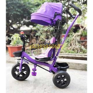 Xe đẩy 3 bánh hàng cao cấp có mái che