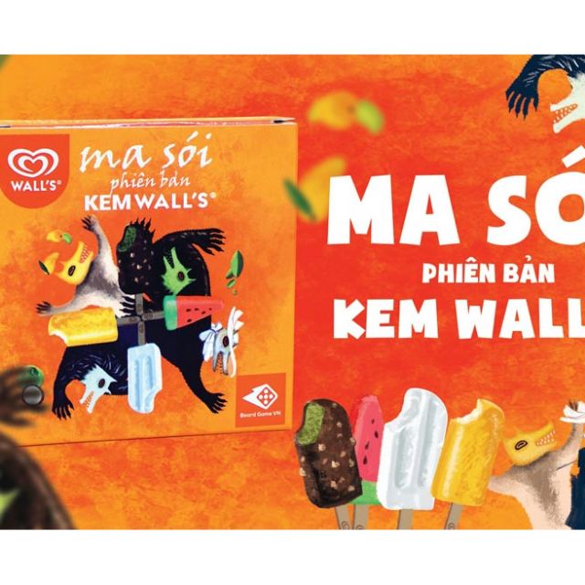 Bài ma sói kem wall phiên bản giới hạn