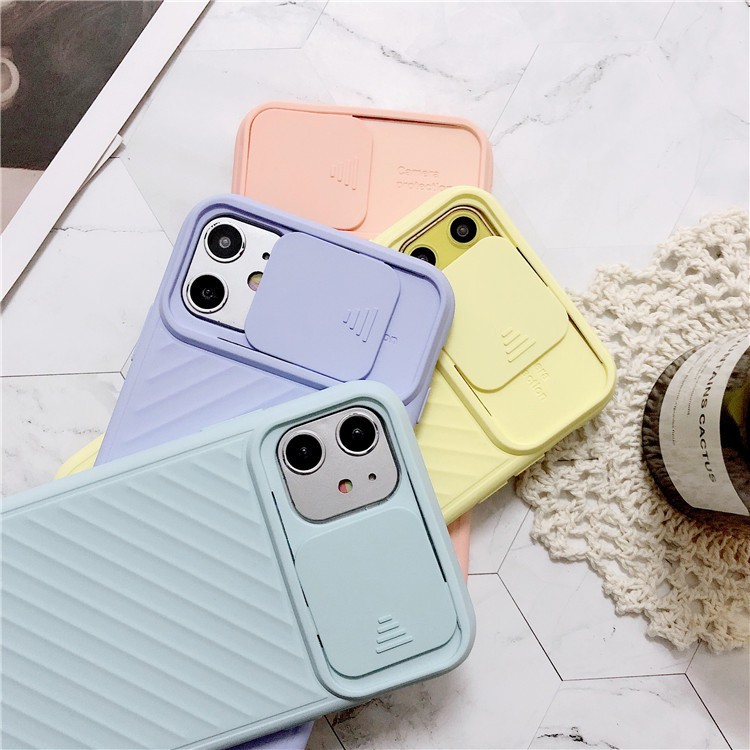 {XẢ KHO} Ốp lưng selfie sành điệu giả 11 iphone 6 đến 11 pro max nắp trượt Bảo vệ camera 1111