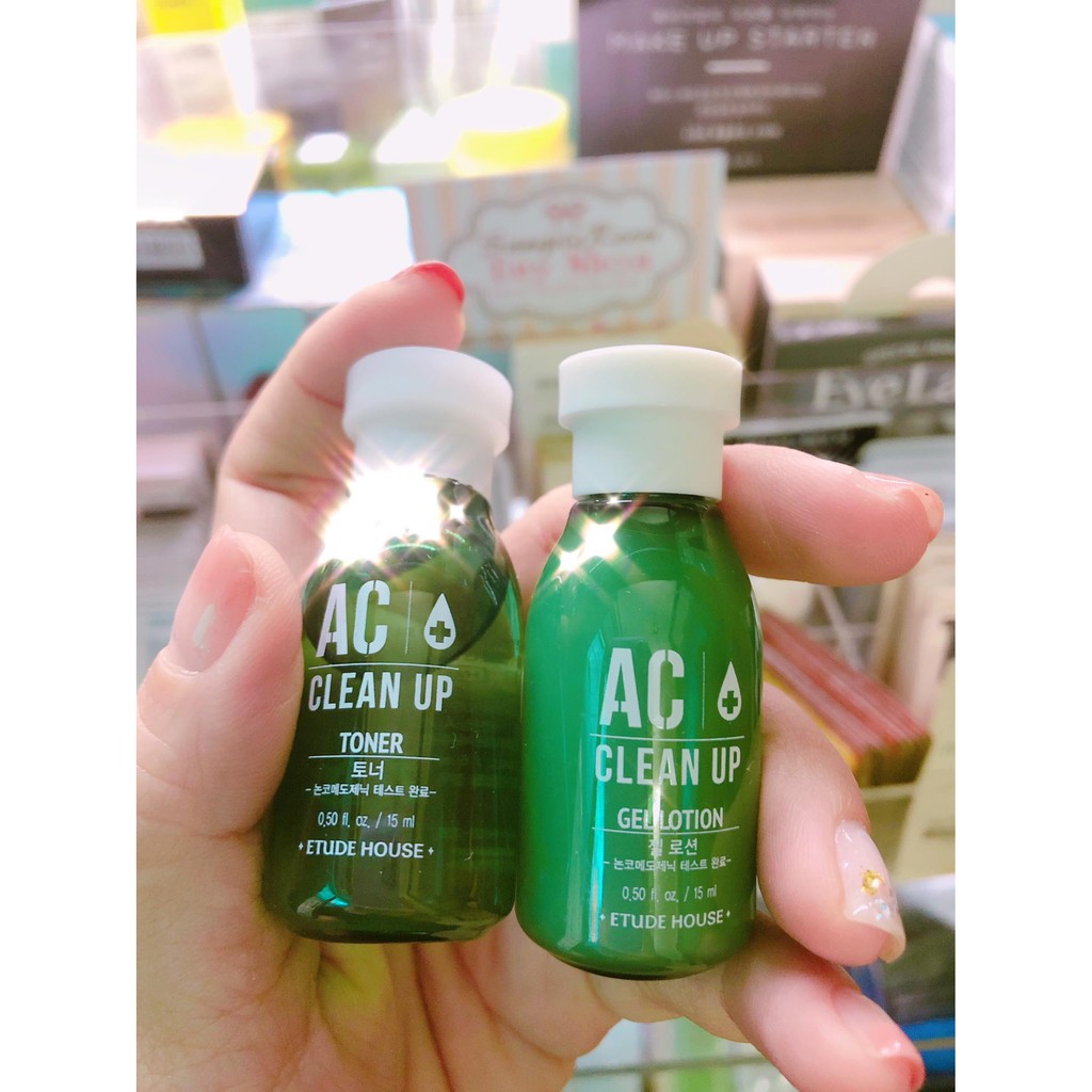 Nước hoa hồng dành cho da mụn AC Clean Up Tea Tree Toner 30 ml x1