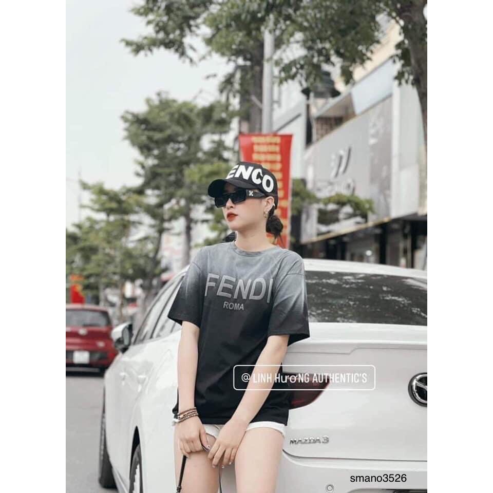 Áo loang grey Fendi nam nữ cotton