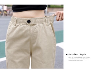 Quần kaki dáng baggy