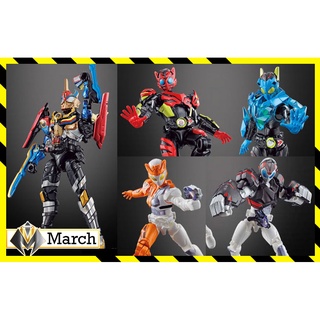 Mô hình SODO Kamen Rider Zero-One Freezing Bear, Flaming Tiger, Valkyrie Cheetah, Vulcan Kong, Grease-Build