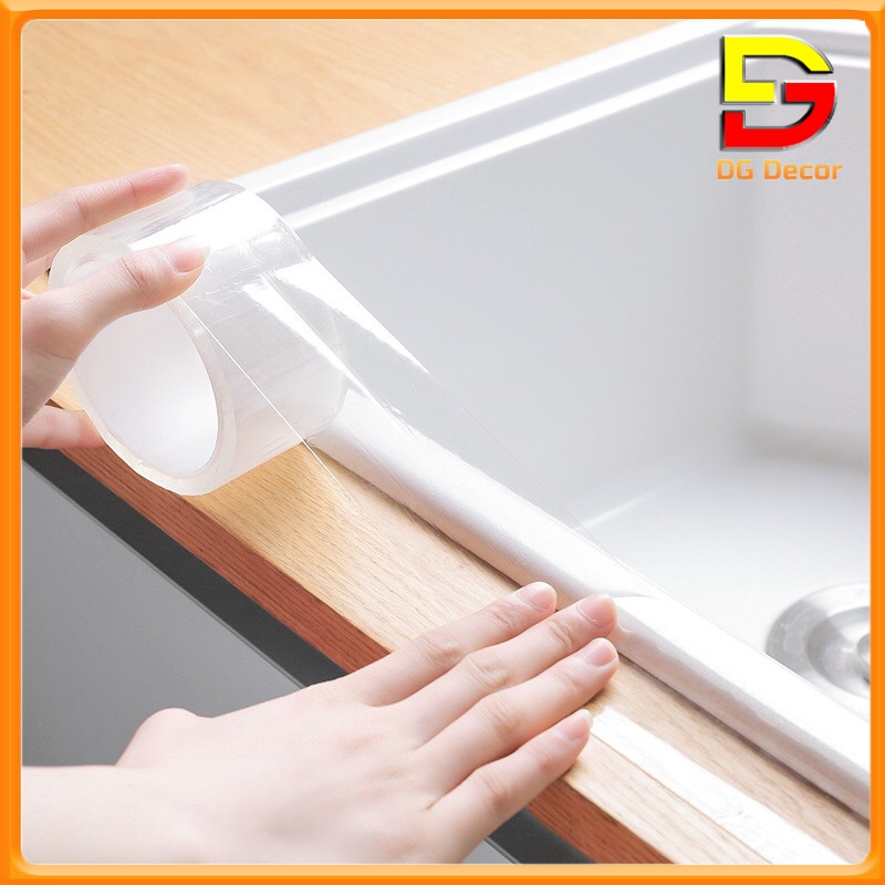 Băng Dính 2 Mặt Siêu Dính Trong Suốt Đa Năng Tiện Lợi Băng Keo 3m Dày 1mm, 2mm DC-52