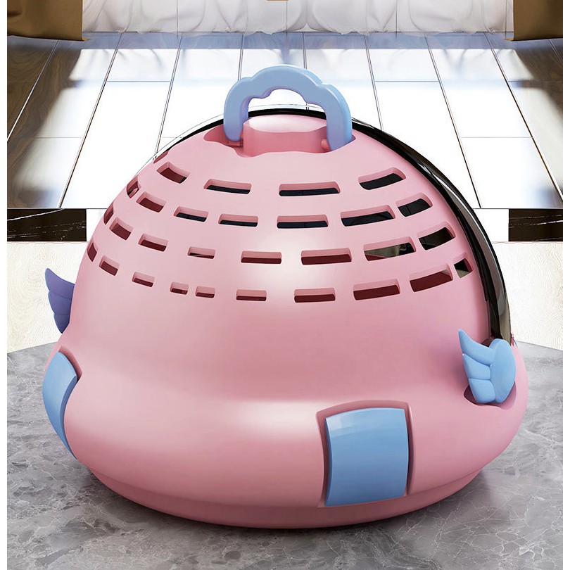 Lồng chó mèo thoáng khí cánh tiên, túi đựng balo vận chuyển thú cưng cún mèo Con Mèo Xiêm