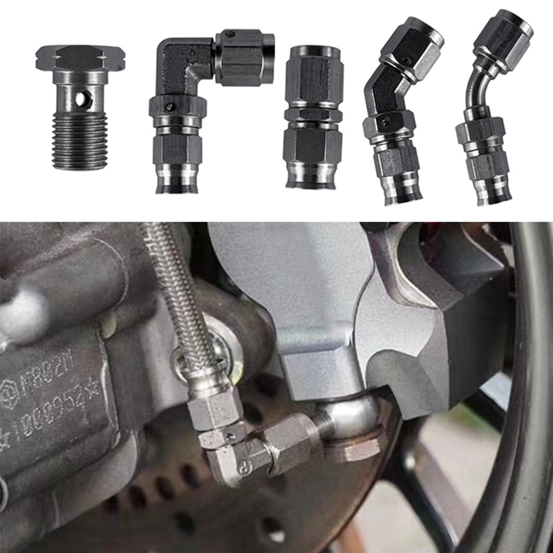 Đầu Nối Ống Dẫn Dầu Phanh Xe Máy / Xe Hơi Tháo Gỡ Nhanh Tiện Lợi