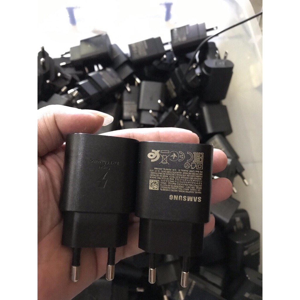 Củ sạc nhanh 25w cho samsung galaxy Note 8 Note 9