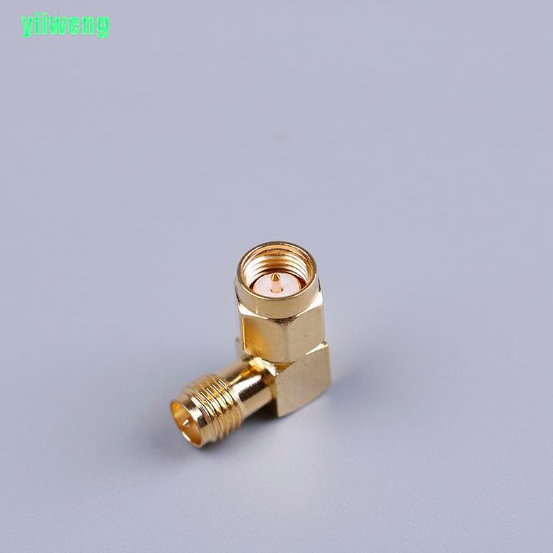 1 Đầu Nối Sma 90 Độ Đực Sang Rp Sma Cái