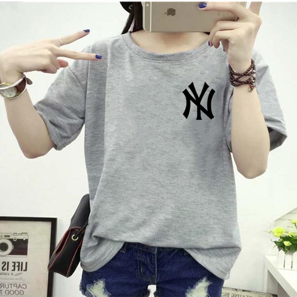 Áo Thun Tay Lỡ  🔥FREESHIP🔥Giảm 10k Khi Nhập Mã [ AO THUN NU ]- Áo Thun Nam Nữ UNISEX Logo Đẹp Mẫu NY | BigBuy360 - bigbuy360.vn