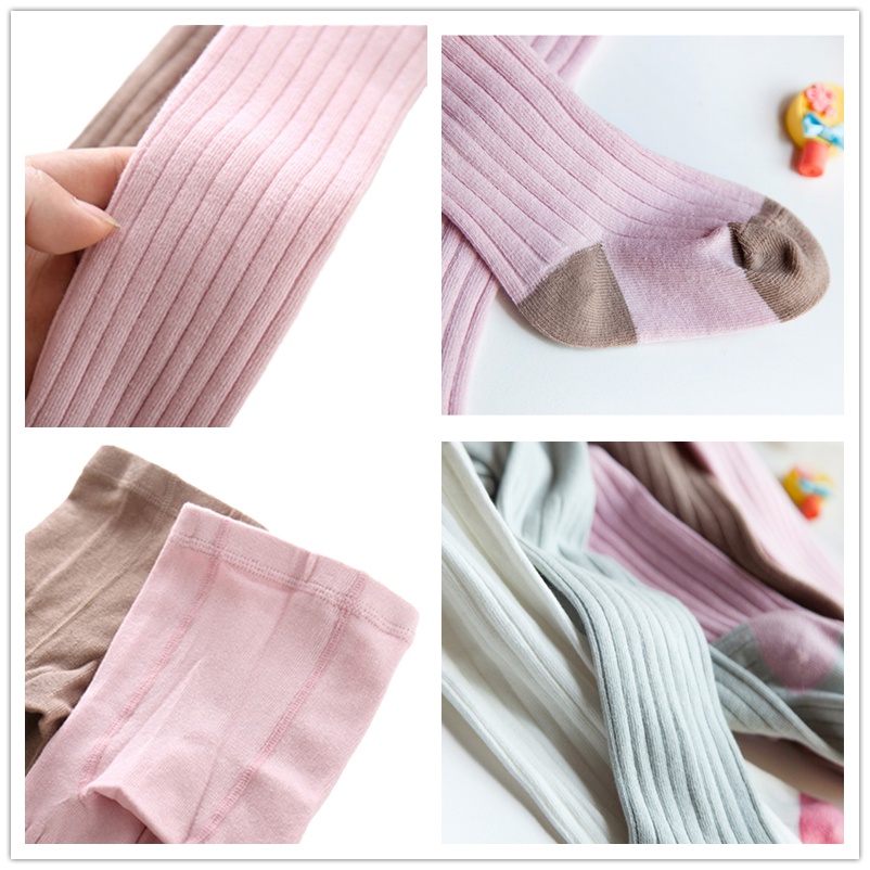 Quần tất chất liệu cotton thời trang cho bé