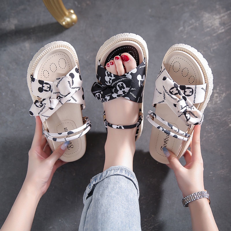 Xăng đan Đế Dày Thời Trang Mùa Hè Dành Cho Nữ 2022