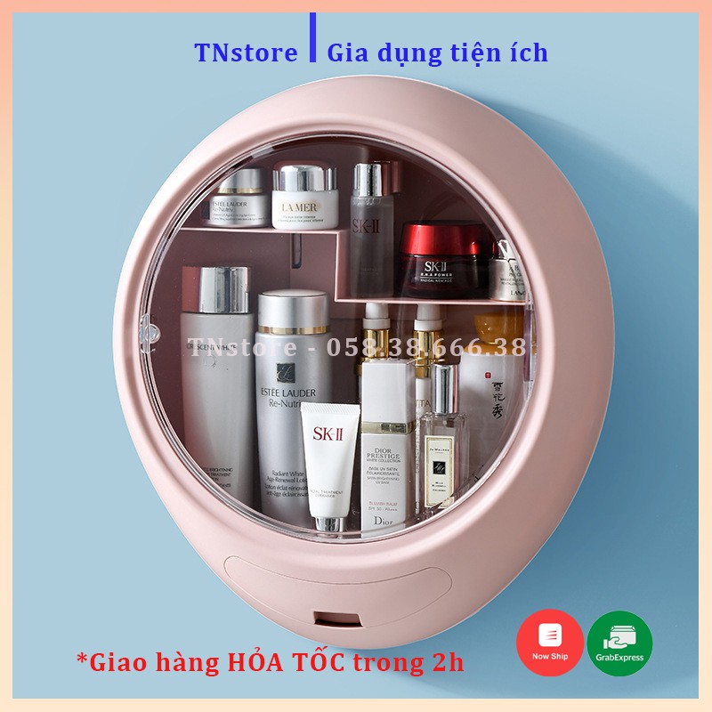 Kệ/Tủ/Giá Đựng Mỹ Phẩm Nhà Tắm Treo Tường Cao Cấp Thời Trang Dễ Dàng Lắp Đặt Tháo Rời Chống Thấm Nước [TẶNG QUÀ]