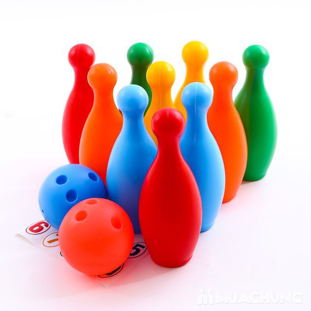 Đồ Chơi Bowling Kids Đồ Chơi Vận Động Giúp Bé Phát Triển Thể Chất Có Tặng Kèm Decal Dán Số ( Hàng Việt Nam)