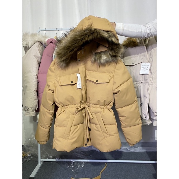 Áo phao rút eo dáng ngắn | BigBuy360 - bigbuy360.vn