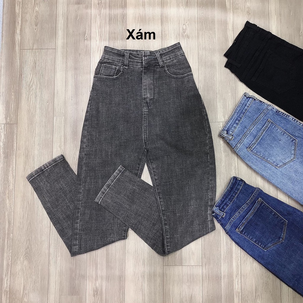 Quần jeans nữ lưng cao phủ rốn QJ4705