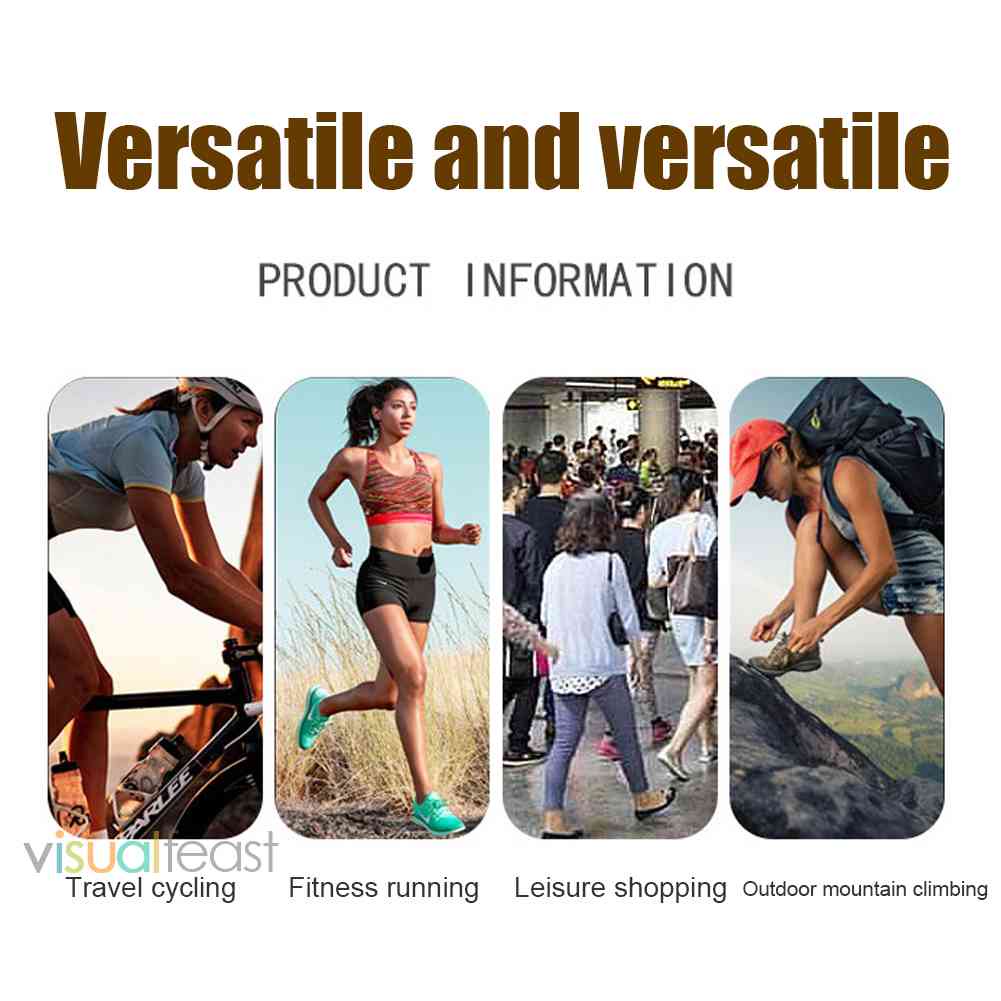 ♥Túi Đeo Hông Đựng Điện Thoại Bằng Vải Canvas Có Khóa Kéo Phong Cách Thể Thao Thời Trang Cho Nam