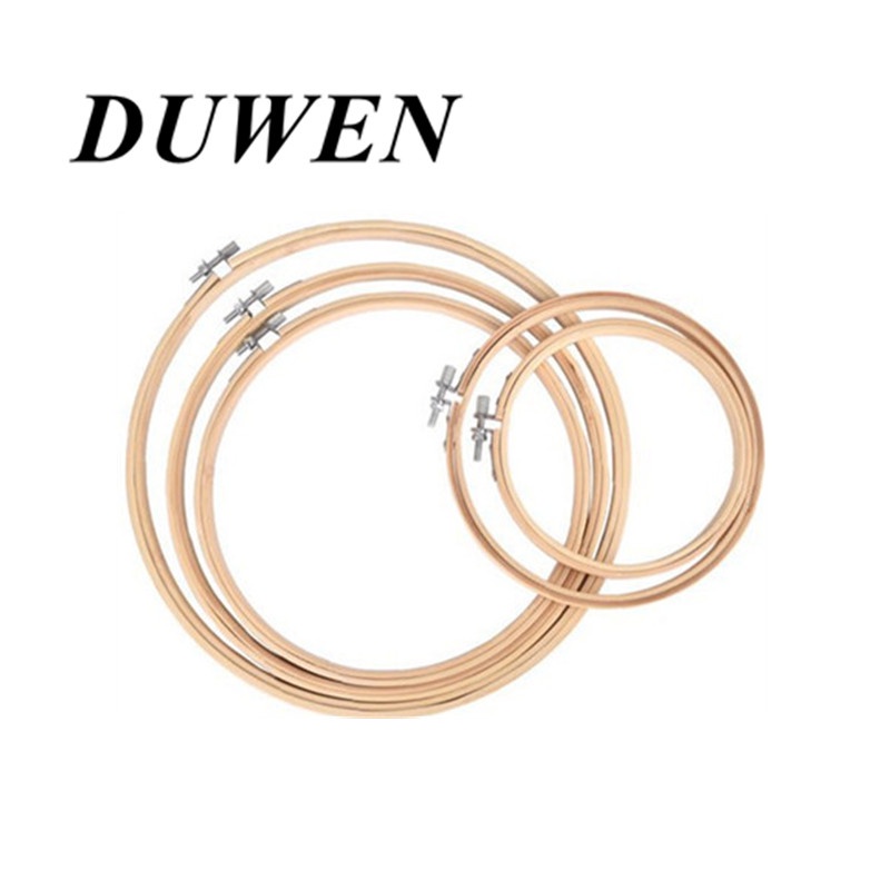 Bộ 12 Khung Thêu Bằng Gỗ 6 Kích Cỡ
