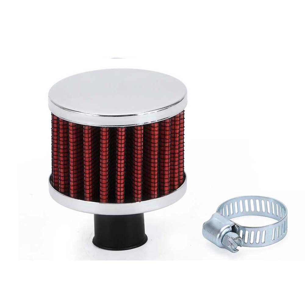 Bộ Lọc Khí Mini 12mm Kèm Vỏ Bọc Đầu Nấm Chuyên Dụng Cho Xe Hơi / Xe Máy