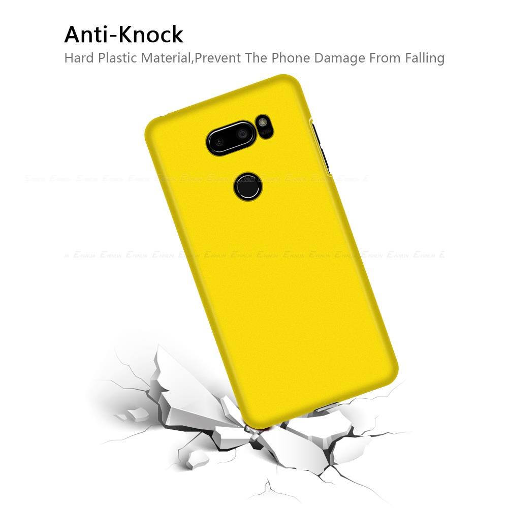 Ốp Điện Thoại PC Cứng Siêu Mỏng Mặt Nhám Cho LG V50 V40 V30 V30S G7 Q6 Plus G8 ThinQ 5G Q6a