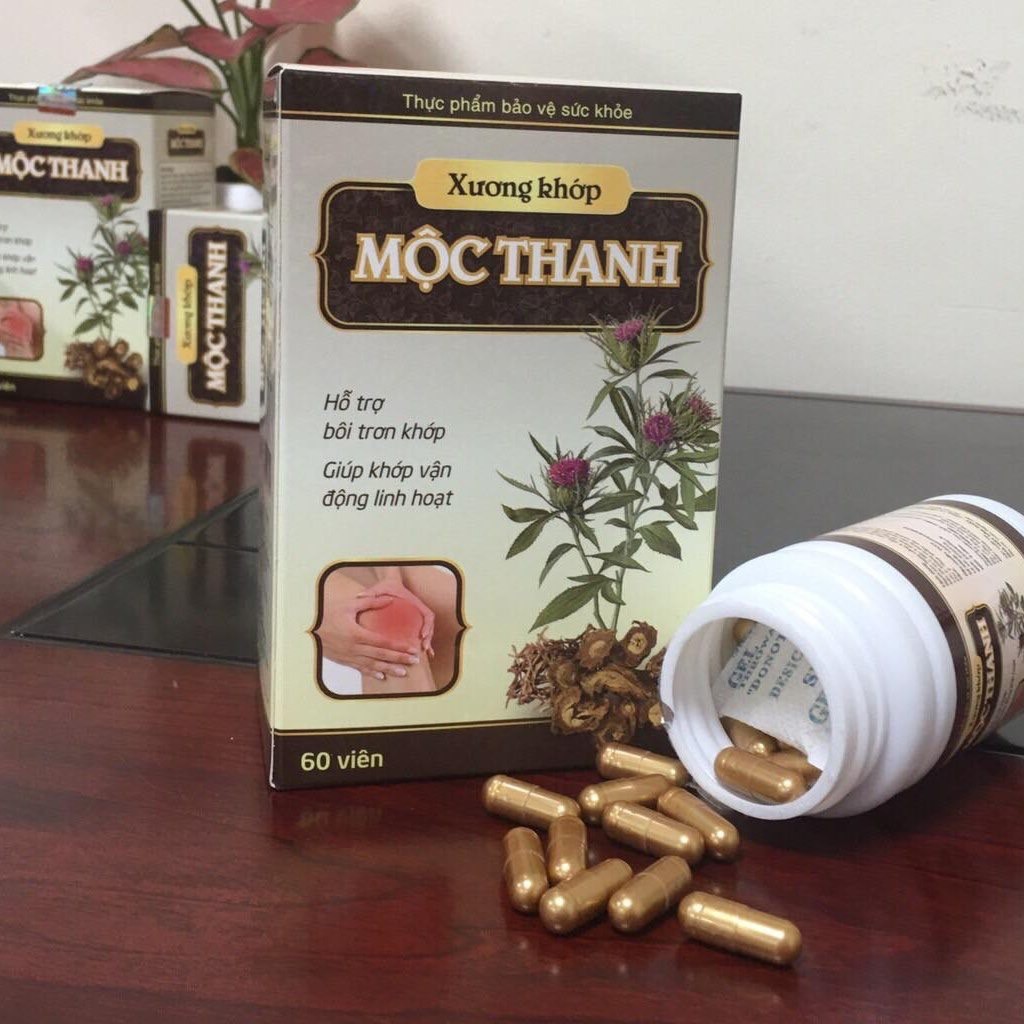 XƯƠNG KHỚP MỘC THANH - Hộp 60 viên Giúp Điều trị đau xương khớp | Thế Giới Skin Care
