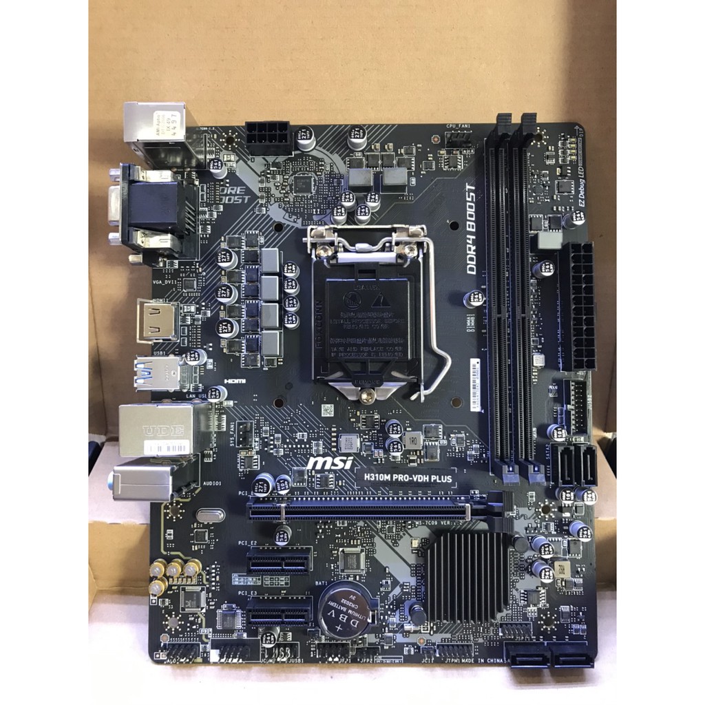 MAINBOARD MSI H310M PRO-VDH PLUS NEW BOX