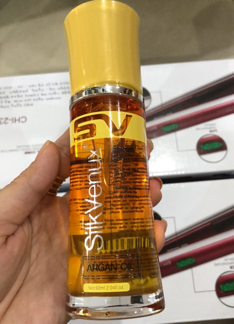 Tinh dầu hư tổn cao cấp SV SilkVenux 60ml, tái tạo tóc hư tổn