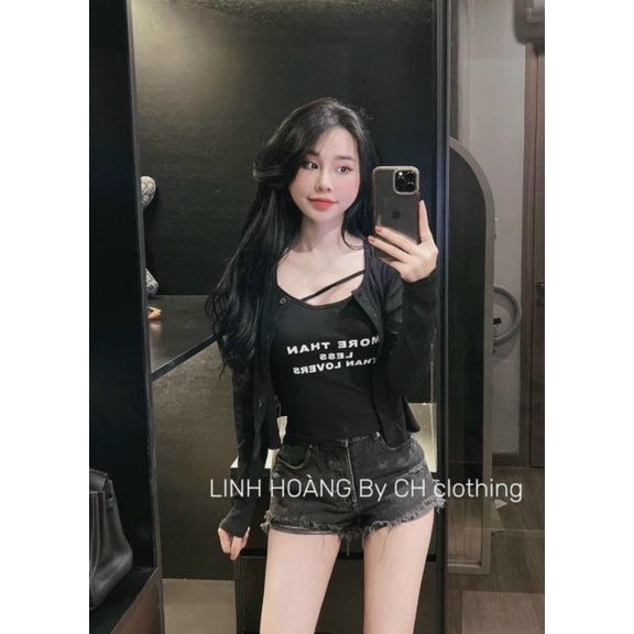 Sét áo 2 món trong và ngoài cực xinh A15