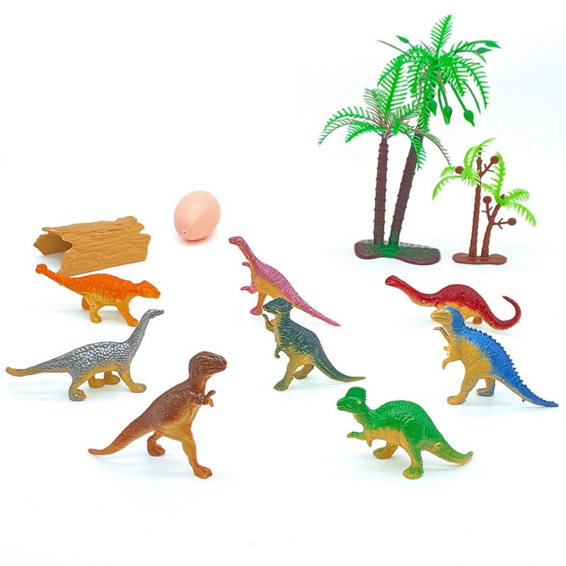Mô hình khủng long size mini 3 đến 7 cm nhiều mẫu