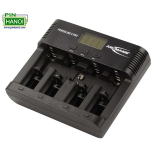 Bộ sạc 5 pin ANSMANN POWERLINE 5 PRO LCD đo dung lượng pin
