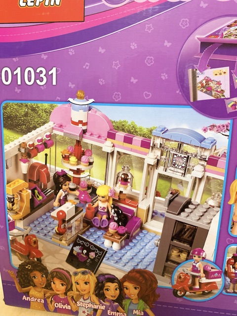 Friends_LEGO Friends cửa hàng BÁNH KEM (491 mảnh)